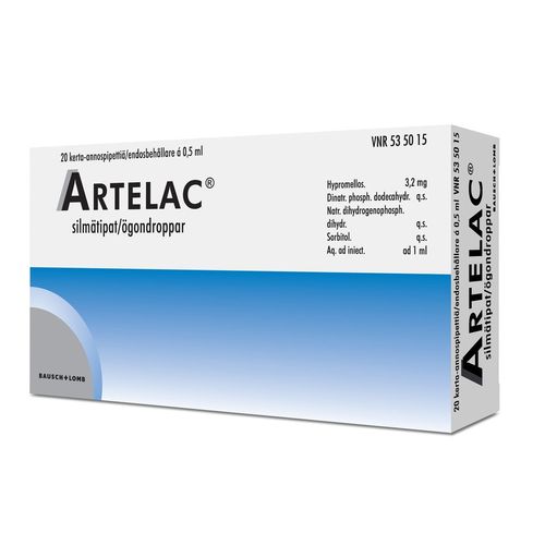 Artelac 3,2 mg/g silmien kostutustipat kerta-annospipetit