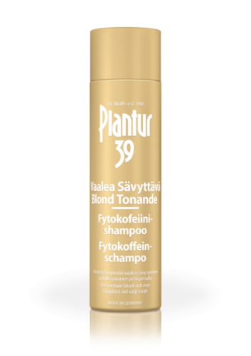Plantur39 Vaalea Sävyttävä Fytokofeiini-shampoo 250 ml