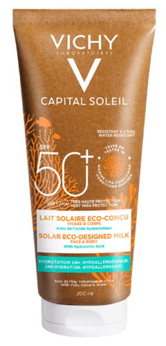 Vichy Capital Soleil Eco-Designed SPF50+ aurinkosuojaemulsio 200 ml