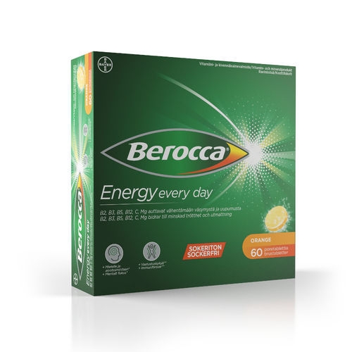 Berocca Energy Orange 60 poretablettia