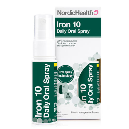 Nordic Health Vahva rauta-suusuihke 25 ml