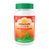 Minisun Pehmokonna Mansikka D3-vitamiini 10 mikrog 120 purutablettia