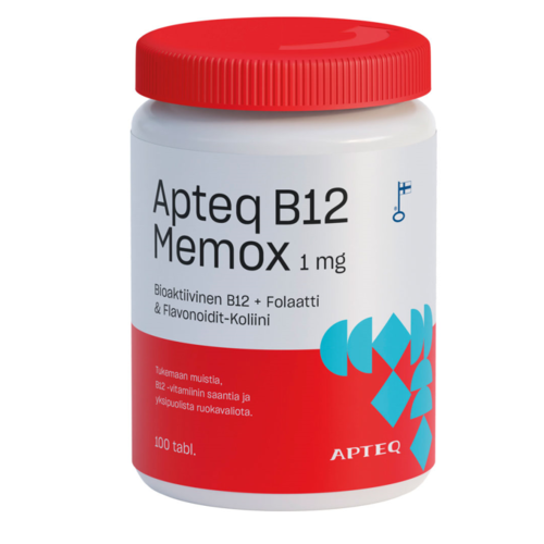 Apteq B12 Memox 1 mg 100 tablettia