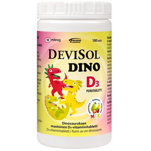 DeviSol Dino Mix D-vitamiini 10 mikrog *