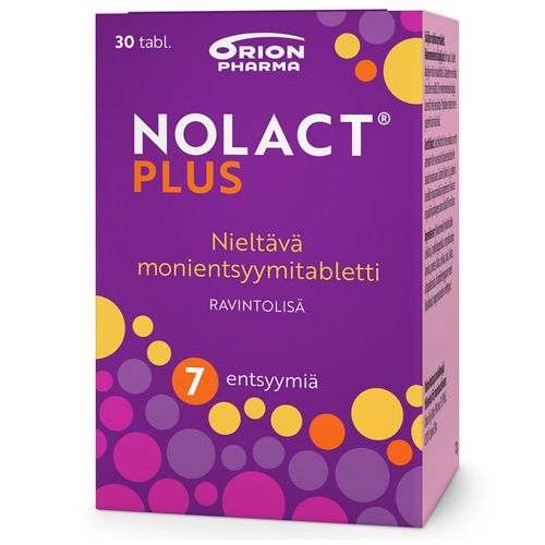 Nolact Plus 30 tablettia *