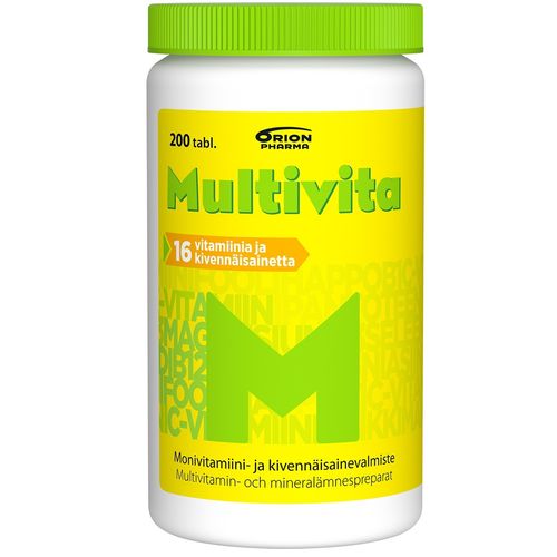 Multivita 200 tablettia *