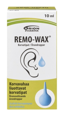 Remo-Wax korvatipat 10 ml + korvapumppu *