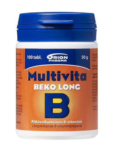Multivita Beko Long 100 tablettia *