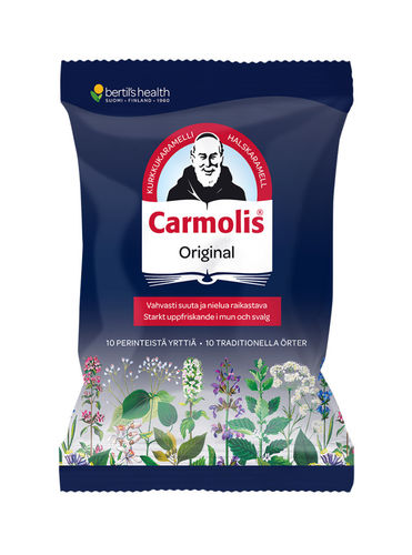 Carmolis Yrttikaramelli 72 g