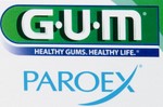 GUM Paroex- ja Halicontrol-tuotteet