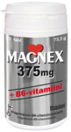 Magnex 375 mg + B6-vitamiini 70 tablettia