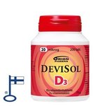DeviSol D-vitamiini 20 µg 200 tablettia *