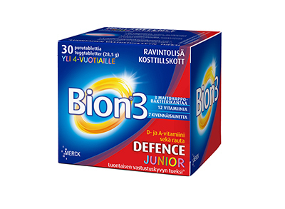 Bion3 Defence Junior 30 purutablettia