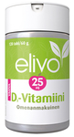 Elivo D3-vitamiini 25 µg 120 purutablettia