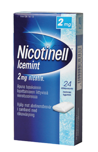 Nicotinell Icemint 2 mg lääkepurukumi