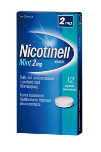Nicotinell Mint 2 mg imeskelytabletti