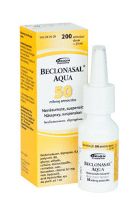 Beclonasal Aqua 50 mikrog/annos nenäsumute 23 ml (200 annosta)