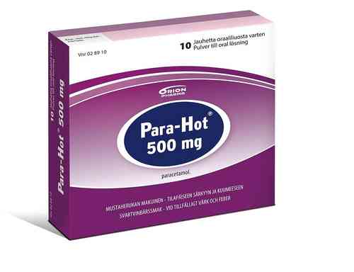 Para-Hot 500 mg 10 annospussia