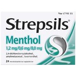 Strepsils Menthol 24 imeskelytablettia