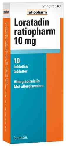 Loratadin ratiopharm 10 mg