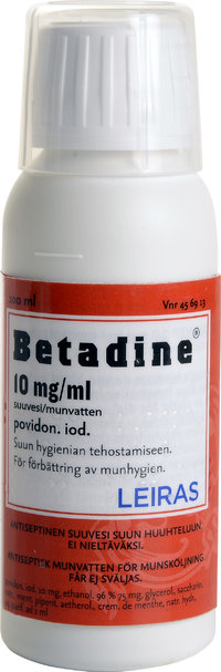 Betadine 10 mg/ml suuvesi