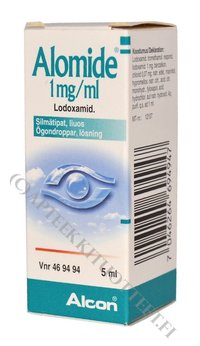 Alomide 1 mg/ml silmätipat 5 ml