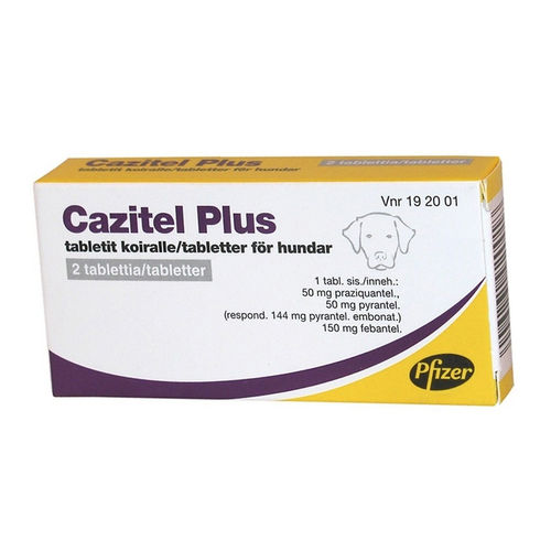 Cazitel Plus matolääke koirille 2 tablettia