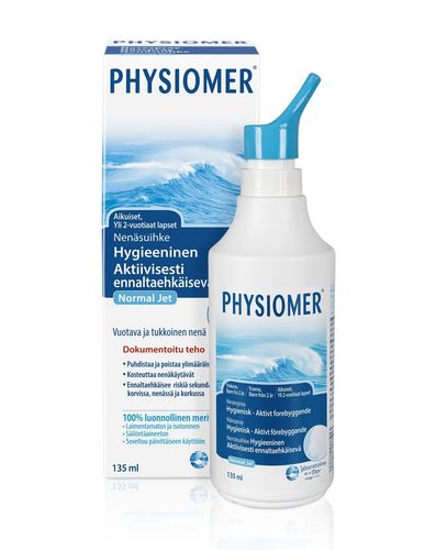 Physiomer Normal Jet & Spray nenähuuhde 135 ml