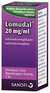 Lomudal 20 mg/ml silmätipat