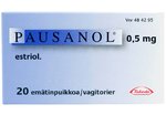 Pausanol 0,5 mg 20 emätinpuikkoa