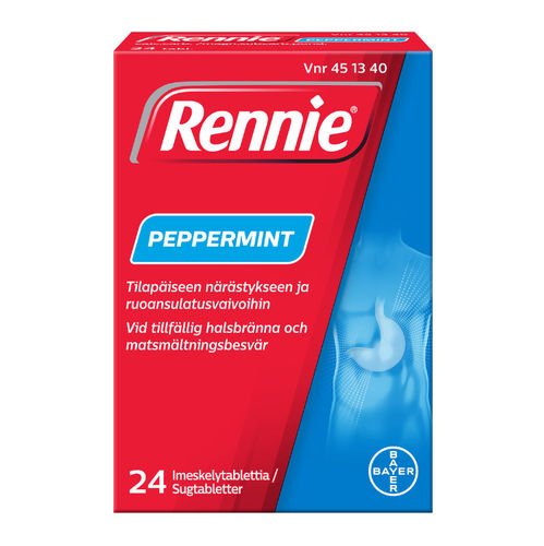 Rennie Peppermint imeskelytabletit