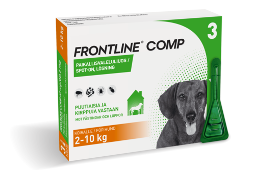 Frontline Comp liuos koirille ulkoloisten häätöön