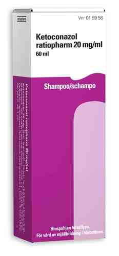 Ketoconazol Ratiopharm 20 mg/ml shampoo