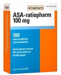 Asa-Ratiopharm 100 mg 100 enterotablettia