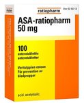 Asa-Ratiopharm 50 mg 100 enterotablettia