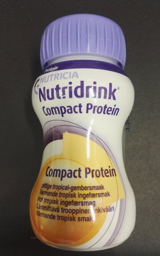 Nutridrink Compact Protein 4 x 125 ml Lämmittävä trooppinen inkivääri