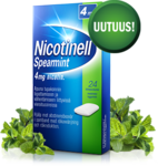 Nicotinell Spearmint 4 mg lääkepurukumi