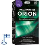 Melatoniini Orion 1 mg 100 suussa hajoavaa tablettia *