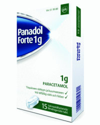 Panadol Forte 1 g 15 tablettia