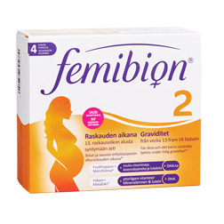 Femibion 2 loppuraskaus 28 tablettia + 28 kapselia