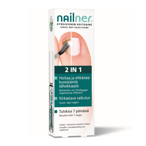 Nailner Kynsisienen hoitoaine 2-in-1 5 ml