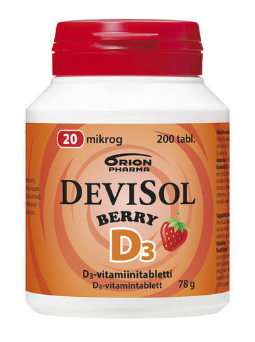 DeviSol Berry 20 mikrog 200 tablettia *