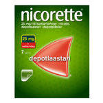 Nicorette 25 mg / 16 t nikotiinilaastari 7 kpl
