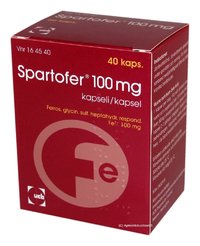 Spartofer 100 mg