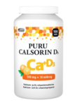 Puru Calsorin D 500 mg + 10 mikrog 100 purutablettia *