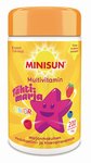 Minisun Multivitamin Junior Tähtimarja 200 tablettia
