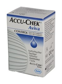 Accu-Chek Aviva kontrolliliuos 2 x 2,5 ml