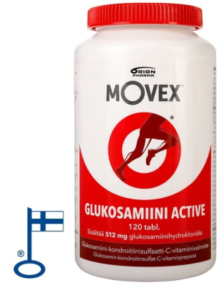Movex Glukosamiini Active 120 tablettia *
