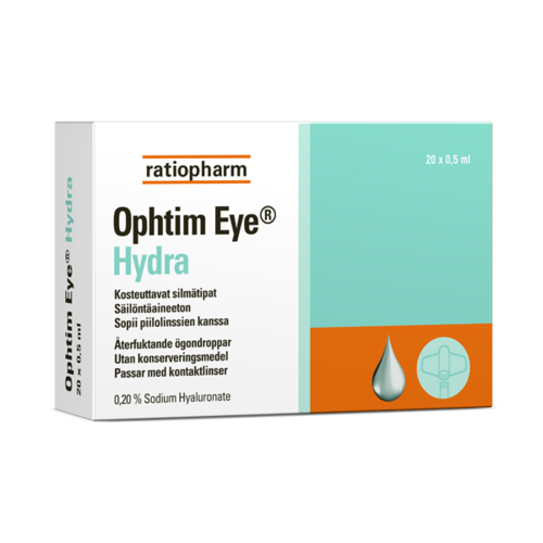 Ophtim Eye Hydra silmätipat 20 x 0,5 ml