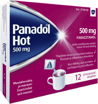 Panadol Hot 500 mg/annos jauhe 12 annospussia